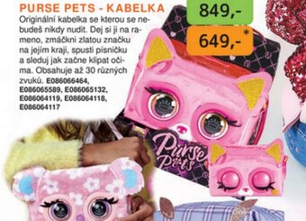 Dráčik PURSE PETS - KABELKA nabídka