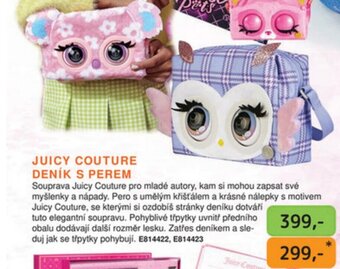 Dráčik JUICY COUTURE DENÍK S PEREM nabídka