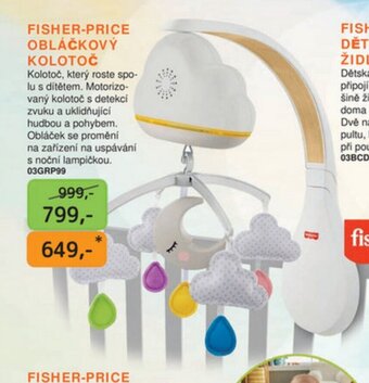 Dráčik FISHER-PRICE OBLÁČKOVÝ KOLOTOČ nabídka