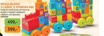 Dráčik MEGA BLOKS VLÁČEK S PÍSMÍNKAMI nabídka