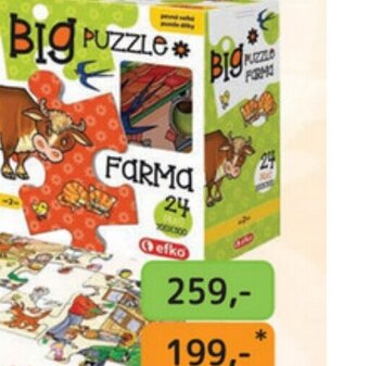 Dráčik PUZZLE 24 nabídka