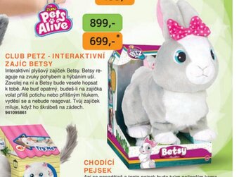 Dráčik CLUB PETZ - INTERAKTIVNÍ ZAJÍC BETSY nabídka
