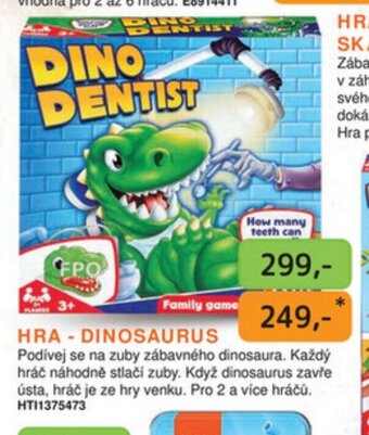 Dráčik HRA - DINOSAURUS nabídka
