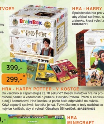 Dráčik HRA - HARRY POTTER - V KOSTCE nabídka