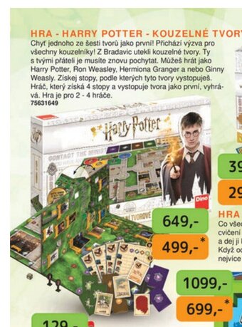 Dráčik HRA - HARRY POTTER - KOUZELNÉ TVORY nabídka
