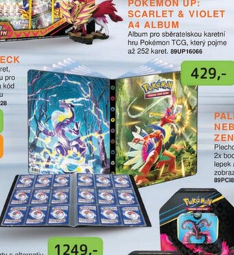 Dráčik POKÉMON UP: SCARLET & VIOLET A4 ALBUM nabídka