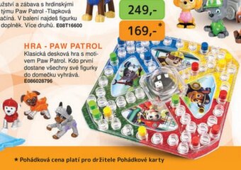 Dráčik HRA - PAW PATROL nabídka