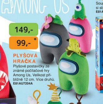 PLYŠOVÁ HRAČKA