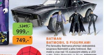 Dráčik BATMAN BATMOBIL S FIGURKAMI nabídka