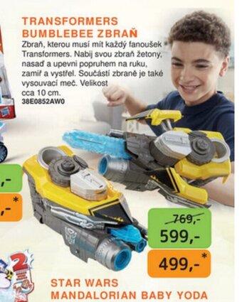 Dráčik TRANSFORMERS BUMBLEBEE ZBRAŇ nabídka