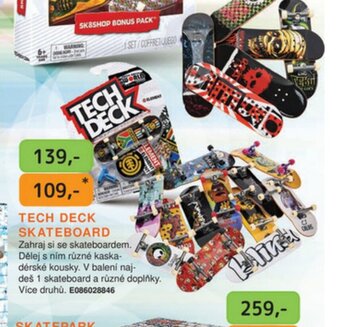Dráčik TECH DECK SKATEBOARD nabídka