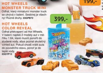 Dráčik HOT WHEELS COLOR REVEAL nabídka