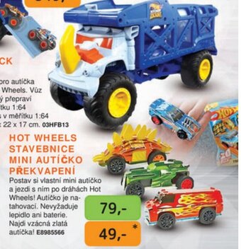 Dráčik HOT WHEELS STAVEBNICE MINI AUTÍČKO PŘEKVAPENÍ nabídka