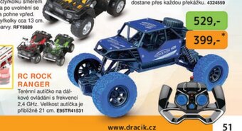 Dráčik RC ROCK RANGER nabídka