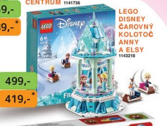LEGO DISNEY ČAROVNÝ KOLOTOČ ANNY A ELSY 1143218