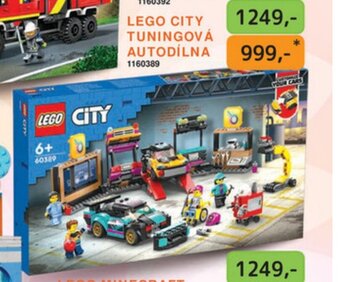 Dráčik LEGO CITY TUNINGOVÁ AUTODÍLNA nabídka