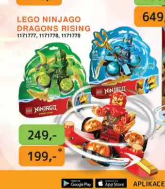 LEGO NINJAGO DRAGONS RISING 1171777, 1171778, 1171779