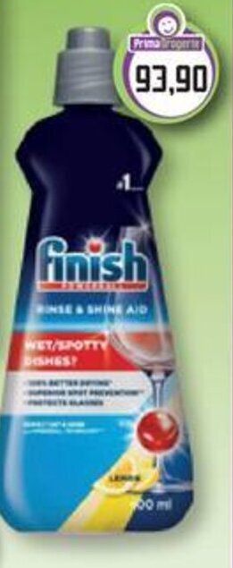 Prima Drogerie FINISH Ultimate All-in-1 60ks, leštidlo 400ml, čistič myčky duo 250ml nabídka