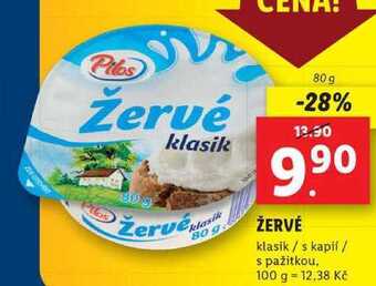 Lidl Žervé, 80 g nabídka