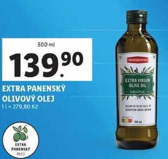 Lidl Extra panenský olivový olej, 500 ml nabídka