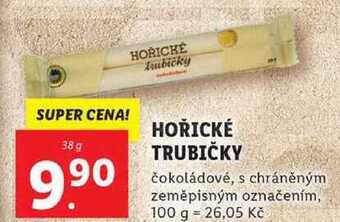 Lidl Hořické trubičky, 38 g nabídka