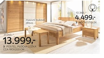 Kika Nábytek 3 POSTEL, PLOCHA LŮŽKA CCA 180X200 CM nabídka
