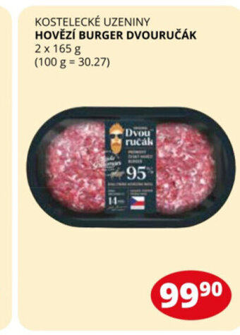 Flop HOVĚZÍ BURGER DVOURUČÁK nabídka