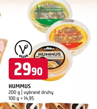 Terno HUMMUS nabídka