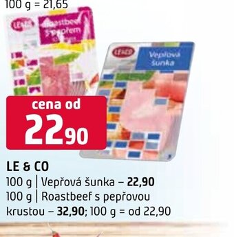 Terno LE & CO nabídka