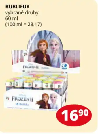 Flop BUBLIFUK vybrané druhy 60 ml nabídka