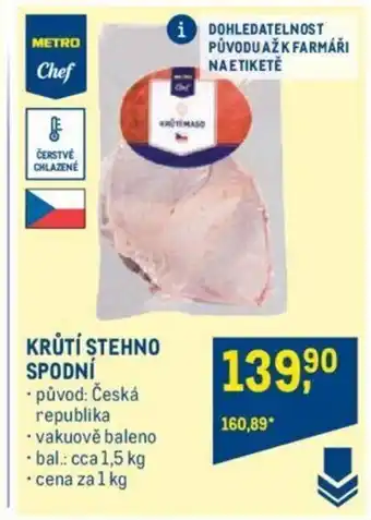 Makro KRŮTÍ STEHNO SPODNÍ nabídka