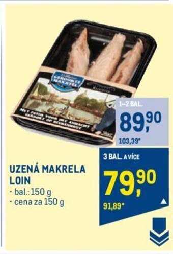 Makro UZENÁ MAKRELA LOIN nabídka