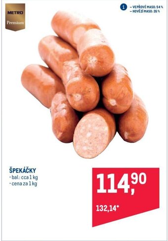 Makro ŠPEKÁČKY nabídka