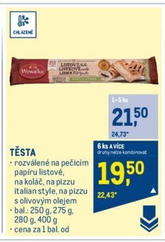 Makro TĚSTA nabídka