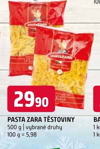 Terno PASTA ZARA TĚSTOVINY nabídka