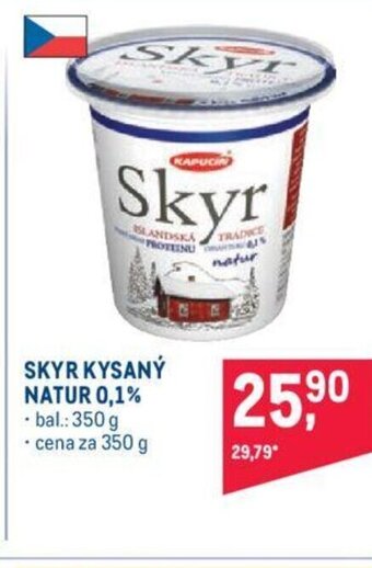 Makro SKYR KYSANÝ NATUR 0,1% nabídka