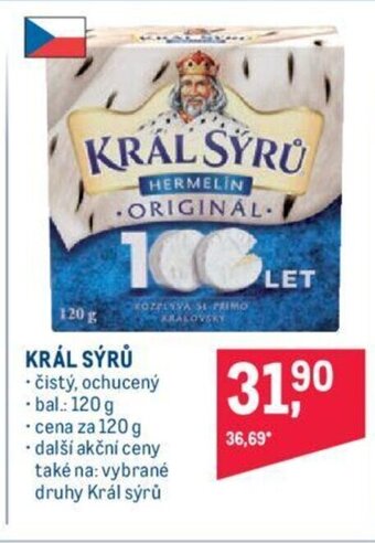 Makro KRÁL SÝRŮ nabídka