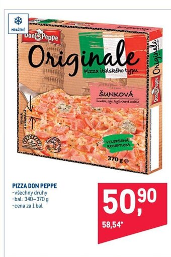 Makro PIZZA DON PEPPE nabídka