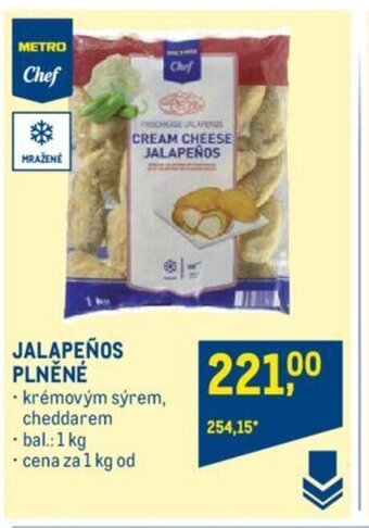 Makro JALAPEÑOS PLNĚNÉ nabídka