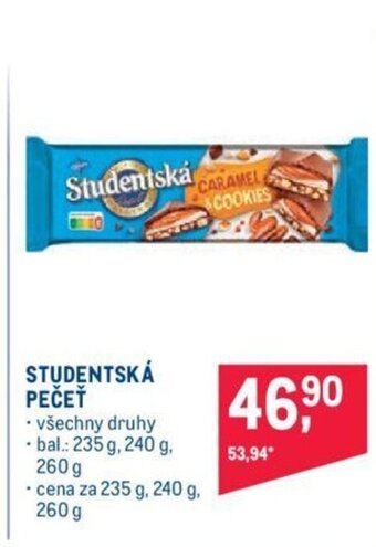Makro STUDENTSKÁ PEČEŤ nabídka