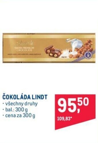 Makro ČOKOLÁDA LINDT nabídka