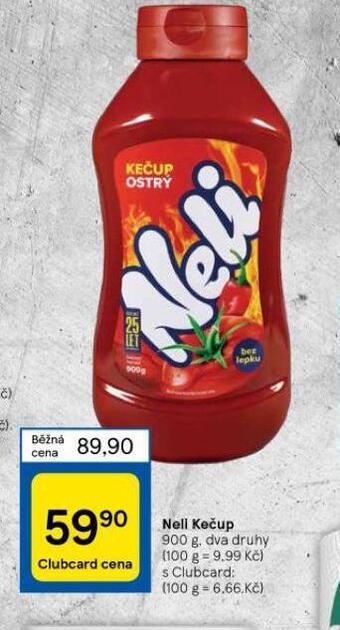 Tesco Neli kečup nabídka