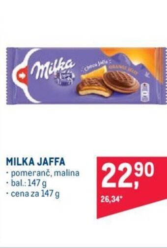Makro MILKA JAFFA nabídka
