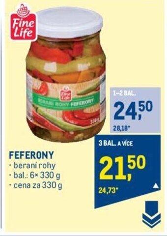 Makro FEFERONY nabídka