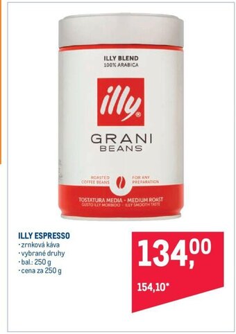 Makro ILLY ESPRESSO nabídka