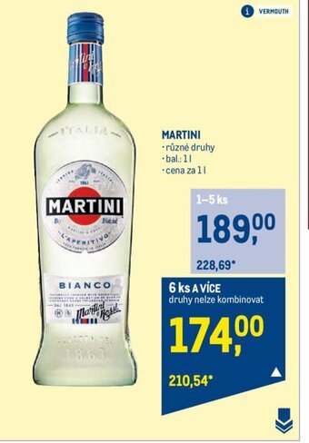 Makro MARTINI nabídka