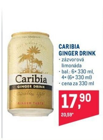 Makro CARIBIA GINGER DRINK nabídka