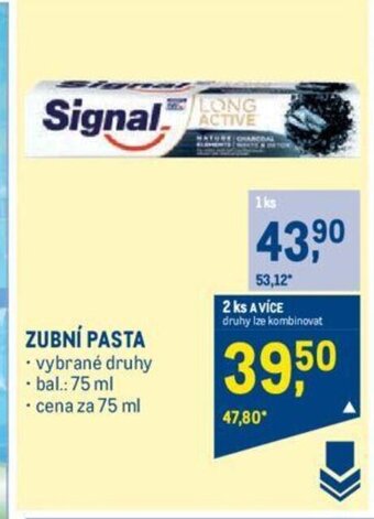 Makro ZUBNÍ PASTA nabídka