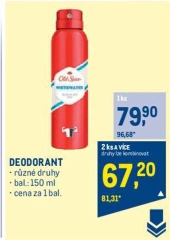 Makro DEODORANT nabídka