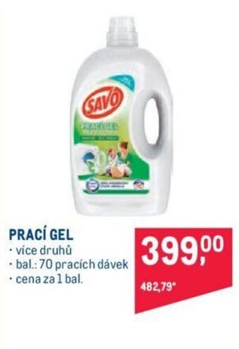 Makro PRACÍ GEL SAVO nabídka